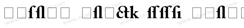 Caslon Black SSi Bold字体转换